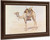 Female Riding Camel By Frederick Goodall