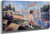 Final Study For 'Bathing At Asnieres By Georges Seurat