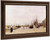 Fishermens Quay, Trouville By Jean Baptiste Camille Corot