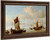 Fishing Boats On A Calm Sea By Willem Van De Velde The Younger