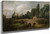 Gillingham Bridge, Dorset By John Constable By John Constable