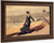 Girl On Beach By Winslow Homer