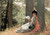 Girl Reading Under An Oak Tree By Winslow Homer
