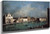Grand Canal And Santa Lucia And The Scalzi Church By Francesco Guardi