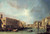 Grand Canal Looking North From Near The Rialto Bridge By Canaletto By Canaletto