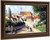 Guernes, Village Street By Maximilien Luce By Maximilien Luce