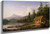 Home In The Woods By Thomas Cole By Thomas Cole