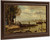 Honfleur, The Shore By Eugene Louis Boudin Honfleur, The Shore By Eugene Louis Boudin