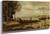 Honfleur, The Shore By Eugene Louis Boudin Honfleur, The Shore By Eugene Louis Boudin