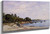 Juan Les Pins, The Bay And The Shore By Eugene Louis Boudin