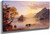 Lake Georgesun Behind A Cloud By Jasper Francis Cropsey By Jasper Francis Cropsey