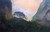 Landscape, Evening, Tahiti, Pass And Peak Of Vaiaroa, Taiarapu By John La Farge By John La Farge