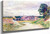 Landscape Of Sanit Ay By Maximilien Luce By Maximilien Luce