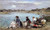Laundresses On The Banks Of The Touques 1 By Eugene Louis Boudin Laundresses On The Banks Of The Touques 1 By Eugene Louis Boudin