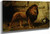 Lion Guarding His Den By George Goodwin Kilburne By George Goodwin Kilburne Lion Guarding His Den By George Goodwin Kilburne By George Goodwin Kilburne