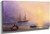 Loading Provisions Off The Crimean Coast By Ivan Constantinovich Aivazovsky By Ivan Constantinovich Aivazovsky