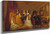 Lucy, Countess Of Carlisle, And Dorothy Percy's Visit To Their Father Lord Percy By Joseph Mallord William Turner Lucy, Countess Of Carlisle, And Dorothy Percy's Visit To Their Father Lord Percy By Joseph Mallord William Turner