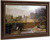 Melbourne Gaol In Sunlight From The Public Library Grounds By Frederick Mccubbin