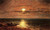 Moonlit Seascape By Jasper Francis Cropsey By Jasper Francis Cropsey