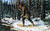 Moose Hunting, Winter, Manitoba By William George Richardson Hind