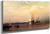 Morning On The East River From The Brooklyn Side By Dwight W. Tryon