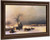 Moscow In Winter From The Sparrow Hills By Ivan Constantinovich Aivazovsky By Ivan Constantinovich Aivazovsky