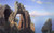 Natural Arch At Capri By William Stanley Haseltine