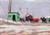 Noontime On The Docks, Hudson River And 85Th Street By Julian Onderdonk By Julian Onderdonk