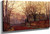November Morning By John Atkinson Grimshaw By John Atkinson Grimshaw