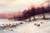 O'er Snow Clad Pastures, When The Sky Grew Red By Joseph Farquharson O'er Snow Clad Pastures, When The Sky Grew Red By Joseph Farquharson