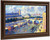 Paris, The Seine And The Quai De La Megisserie Viewed From The Quai De Horloge By Maximilien Luce By Maximilien Luce
