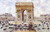 Place De L'etoile By Gustave Loiseau By Gustave Loiseau