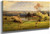 Pond At Milton On The Hudson By George Inness By George Inness