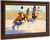Pool In The Desert By Frederic Remington