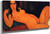 Reclining Nude With Loose Hair By Amedeo Modigliani