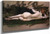Reclining Nude By William Merritt Chase