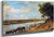 Red River Ferry Across To St. Boniface By William George Richardson Hind