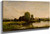 Riverbank With Fowl By Charles Francois Daubigny By Charles Francois Daubigny