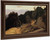 Road Through Wooded Mountains By Jean Baptiste Camille Corot