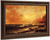 Rocky Coast At Sunset By William Trost Richards By William Trost Richards