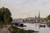 Rouen, View Over The River Seine By Eugene Louis Boudin