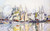 Sailboats, St. Malo By Paul Signac