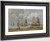 Scheveningen By Eugene Louis Boudin
