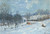 Snow At Louveciennes 33 By Alfred Sisley Snow At Louveciennes 33 By Alfred Sisley