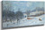 Snow At Louveciennes 33 By Alfred Sisley Snow At Louveciennes 33 By Alfred Sisley