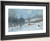 Snow At Louveciennes 33 By Alfred Sisley Snow At Louveciennes 33 By Alfred Sisley