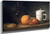 Still Life With Tin Glazed Jar, Fruit And Bottle By Jean Baptiste Simeon Chardin By Jean Baptiste Simeon Chardin
