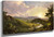 Study For View Near Stockbride, Massacusetts By Frederic Edwin Church By Frederic Edwin Church