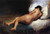 Study Of A Reclining Nude By Eugene Delacroix By Eugene Delacroix