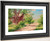 Summer Landscape With Chickens1 By Johan Krouthen